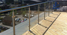 Satin Finish Stainless Steel Stair Handrail